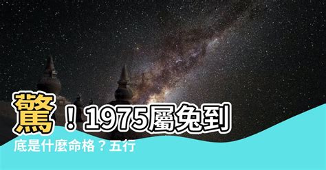 1975 兔年|【1975是什麼兔】驚！1975屬兔到底是什麼命格？五。